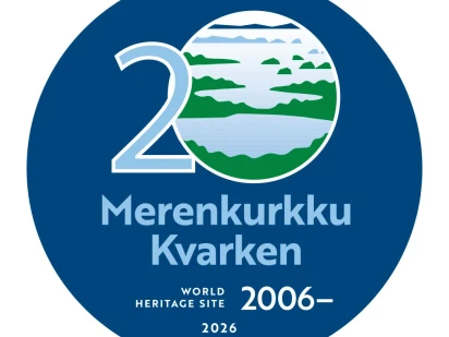 Merenkurkku Kvarken 20 juhla jubileum logo 1