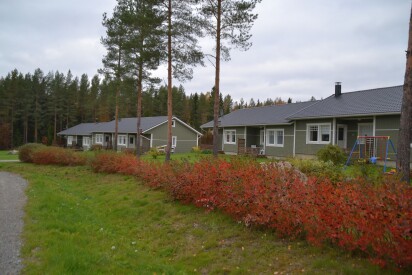 Radhus på Emaus bostadsområde.