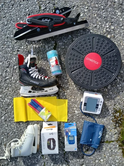 Skridskor motionsredsskap till utlaning 4